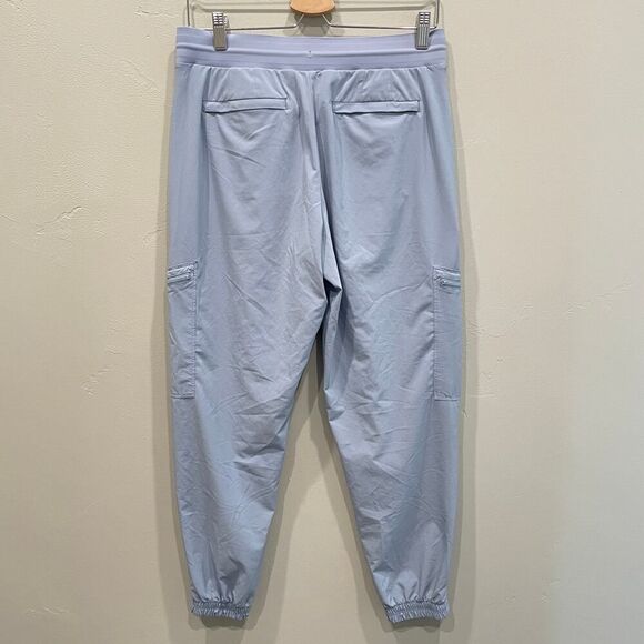 Athleta Go Far Travel Pant Light Blue - Size: 6 - Picture 2 of 8
